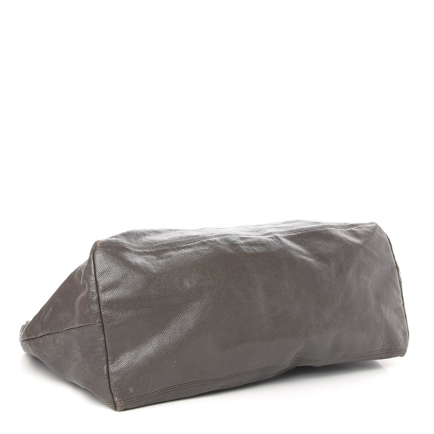 Distressed Caviar XL Coco Cabas Brown