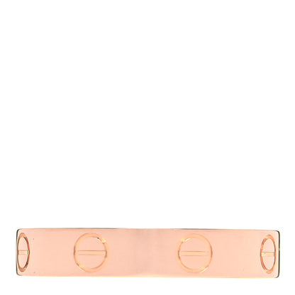 Cartier 18K Pink Gold 3.5mm LOVE Wedding Band Ring 54 6.75 3 of 5