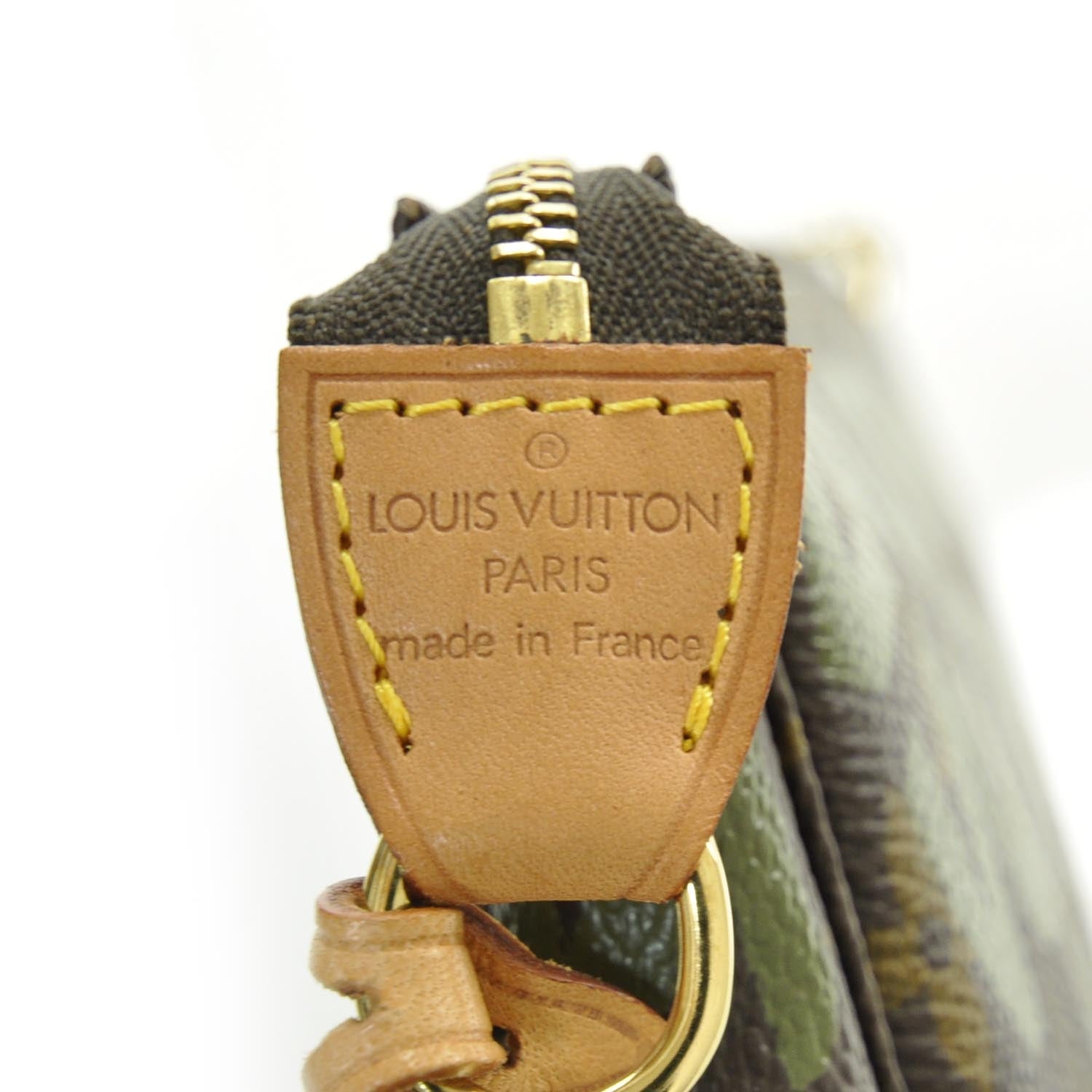 Louis Vuitton Monogram Graffiti Pochette Accessories Kaki 8 of 8