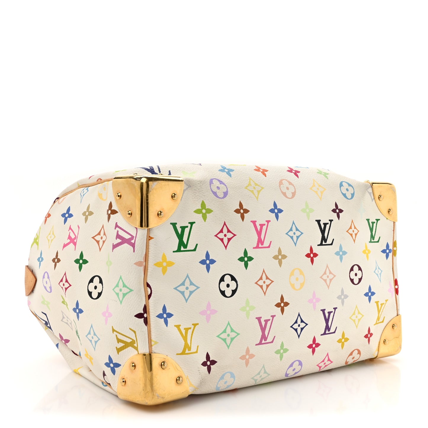 Monogram Multicolor Speedy 30 White