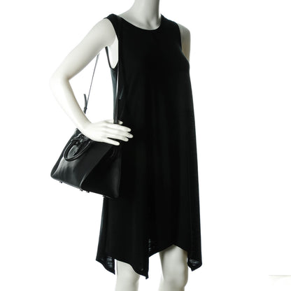 Saint Laurent Calfskin Small Monogram Cabas Black 2 of 7