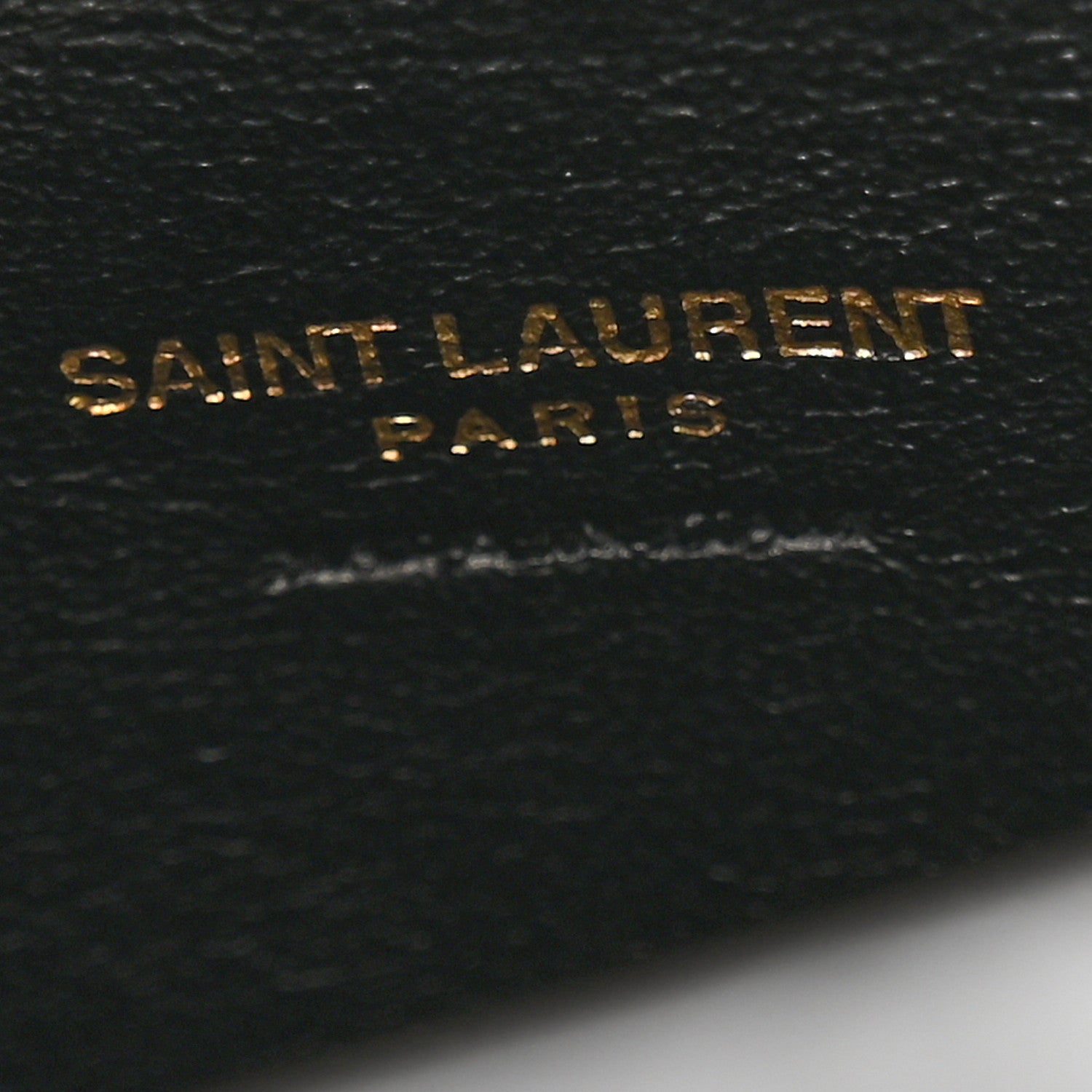Saint Laurent Calfskin Monogram Baby Cabas Black 6 of 11