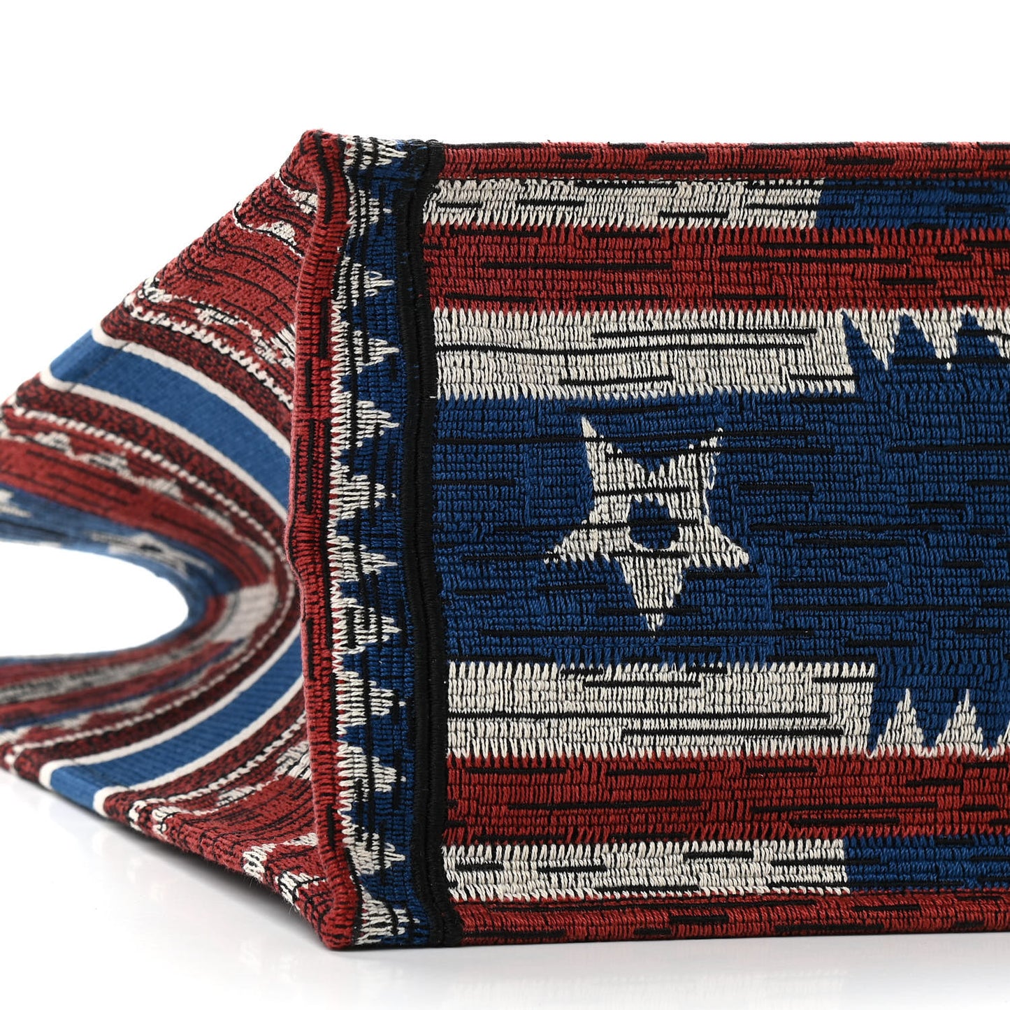 Canvas Embroidered Exclusive US Book Tote Multicolor