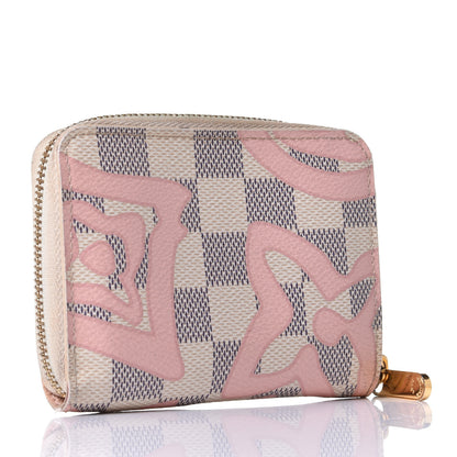 Louis Vuitton Damier Azur Tahitienne Zippy Coin Purse 2 of 4