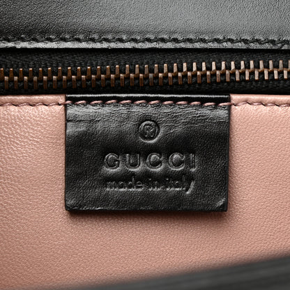 Gucci Calf Hair Jaguar Printed Small Lady Buckle Clutch Black 5 of 8