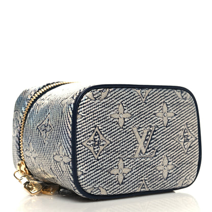 Louis Vuitton Monoglam Micro Vanity Blue 5 of 10