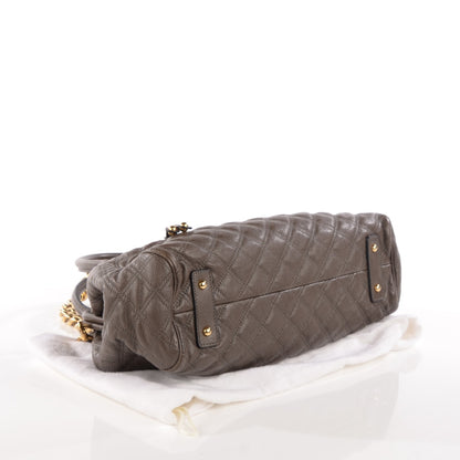 Marc Jacobs Calfskin Quilted Stam Dark Grey 4 of 8