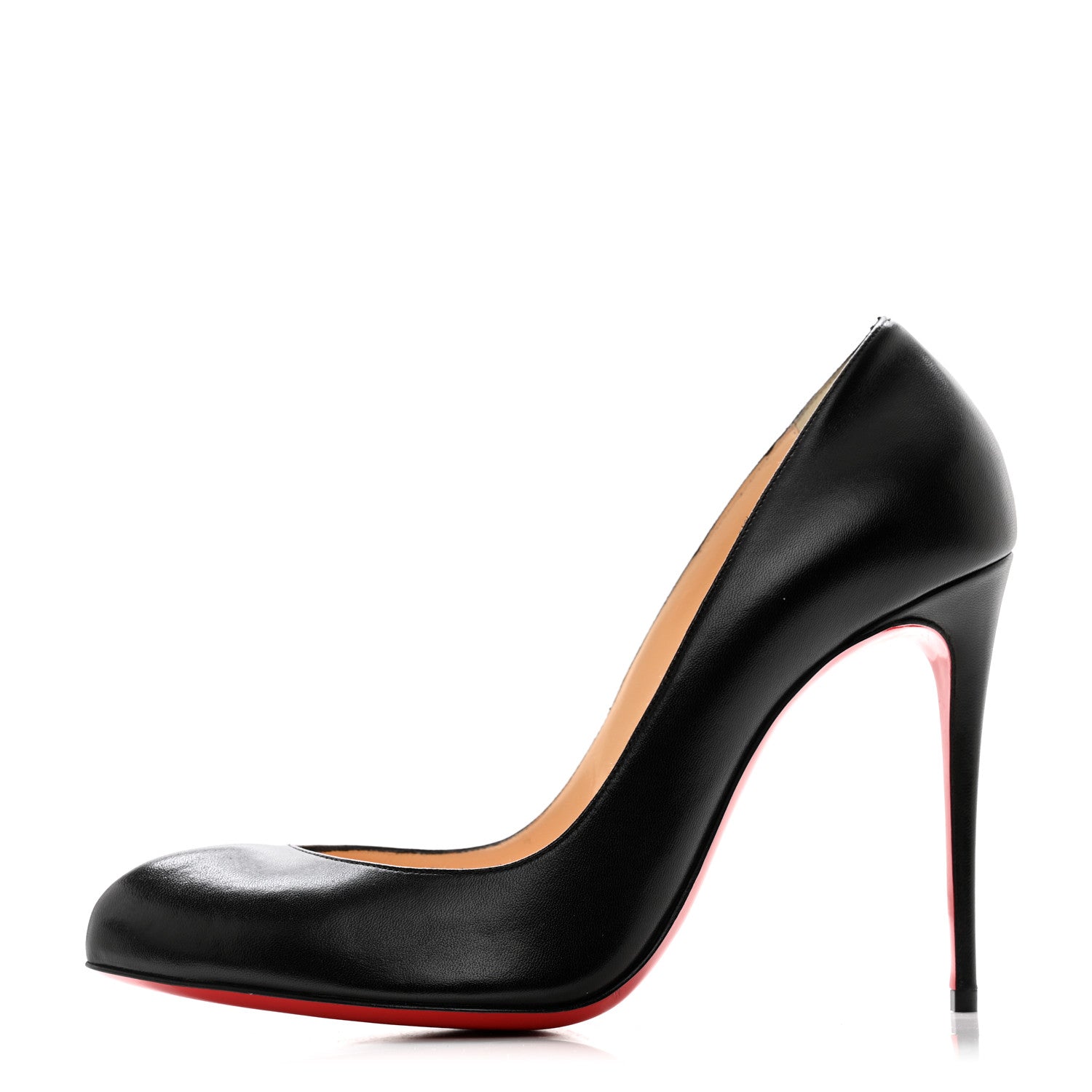 Christian Louboutin Shiny Nappa Breche 100 Pumps 41 Black 1 of 10
