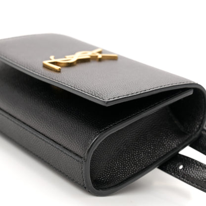Saint Laurent Grain De Poudre Monogram Kate Belt Bag Black 10 of 13