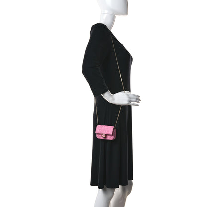 Fendi Nappa Matisse FF Embossed Nano Baguette Charm Lollypop 2 of 11