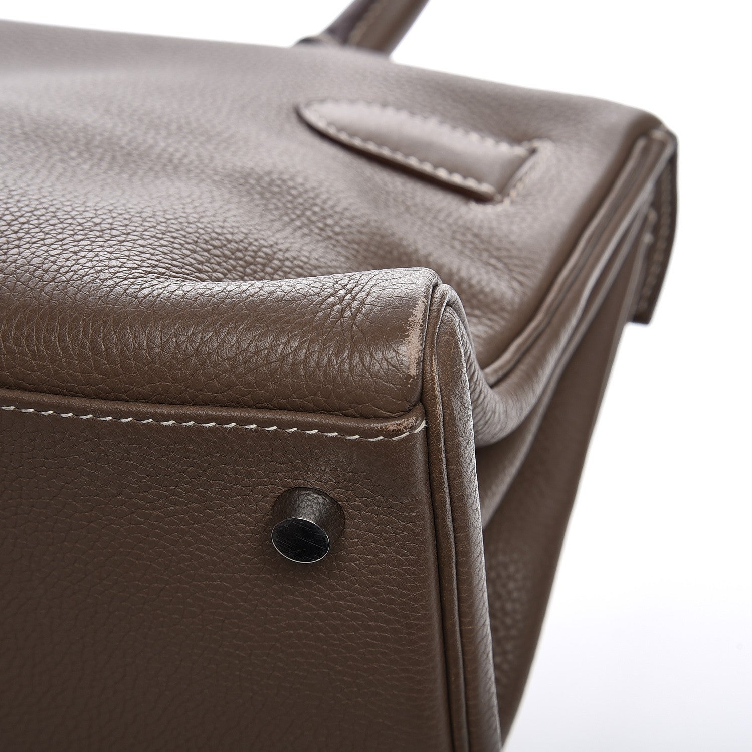 Hermes Togo Shoulder Kelly 40 Etoupe 28 of 32