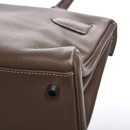 Hermes Togo Shoulder Kelly 40 Etoupe 28 of 32