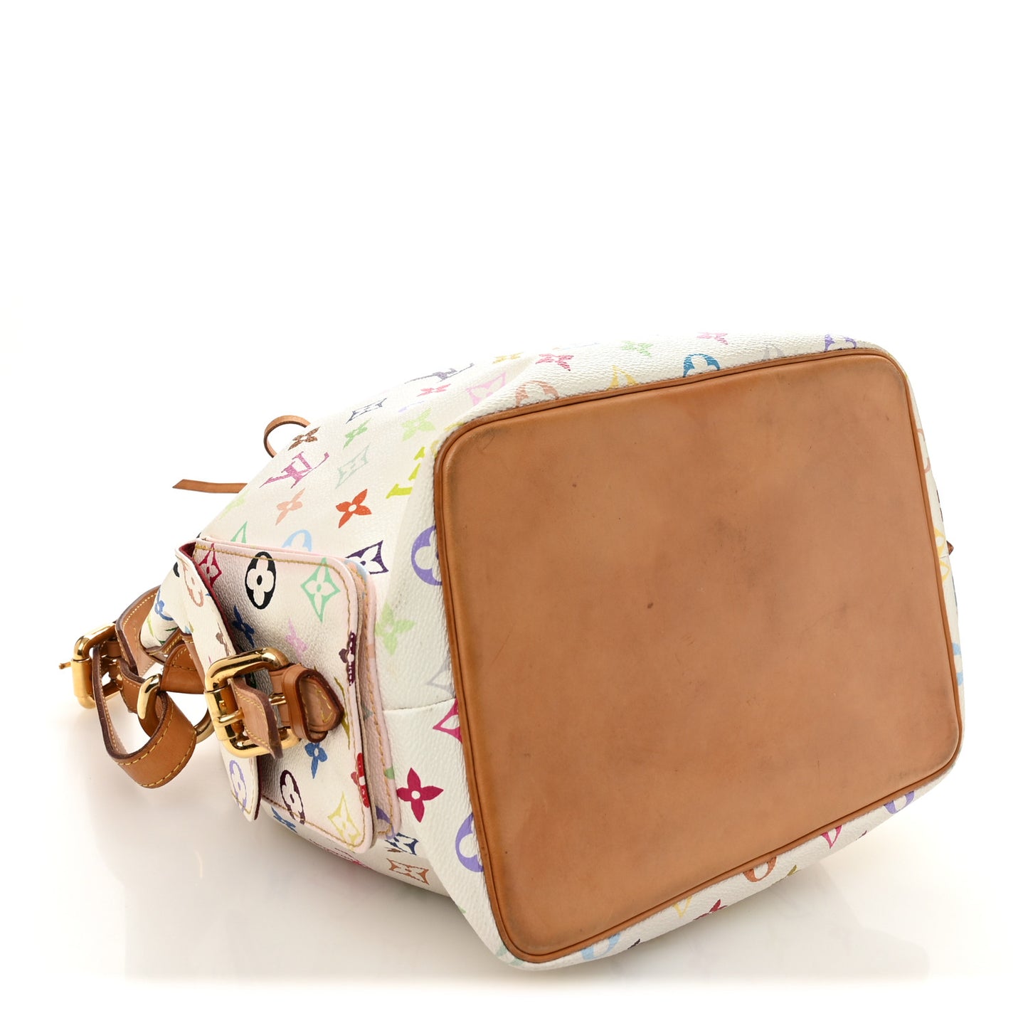 Monogram Multicolor Petit Noe White