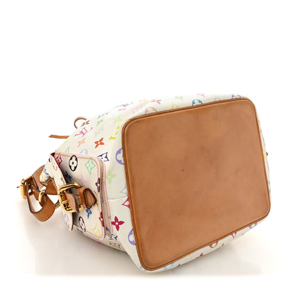 Louis Vuitton Monogram Multicolor Petit Noe White 4 of 10