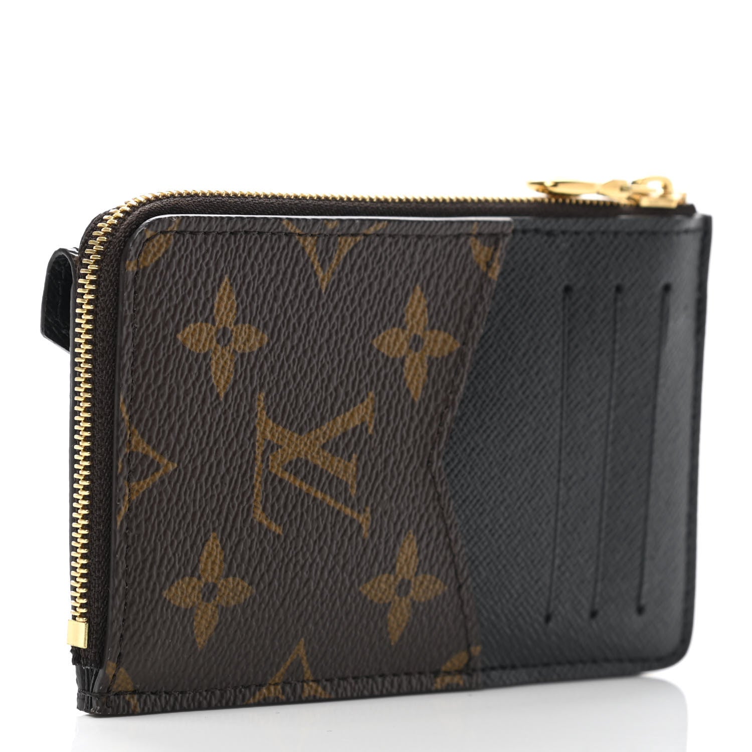 Louis Vuitton Monogram Recto Verso Card Holder Black 3 of 7