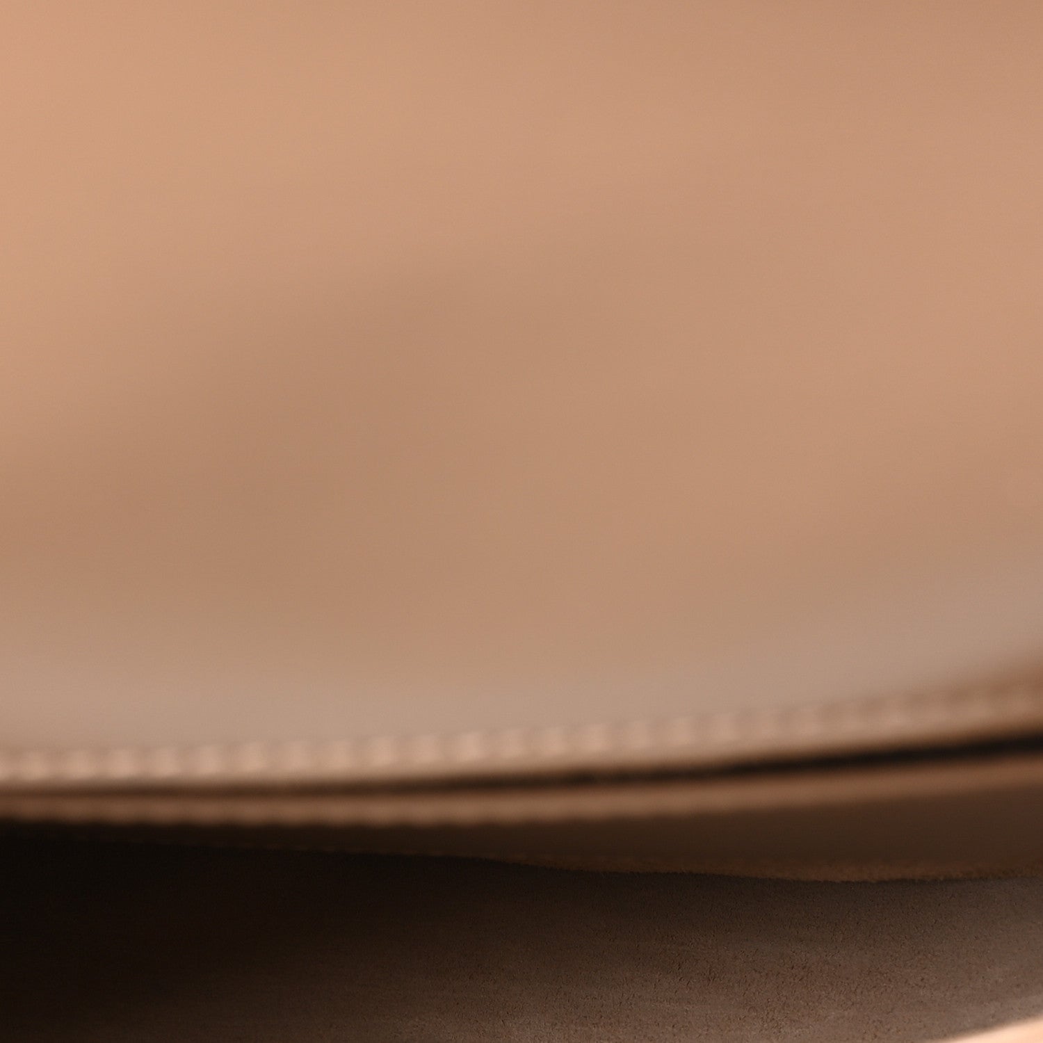 Saint Laurent Box Calfskin Mini Voltaire Top Handle Bag Dark Cork 5 of 10
