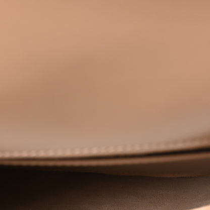 Saint Laurent Box Calfskin Mini Voltaire Top Handle Bag Dark Cork 5 of 10