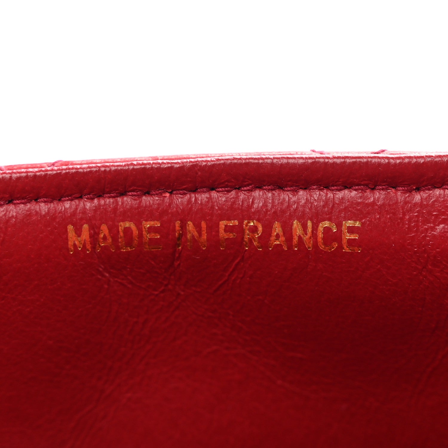Chanel Lambskin Quilted Mini Square Flap Scarlet 7 of 14