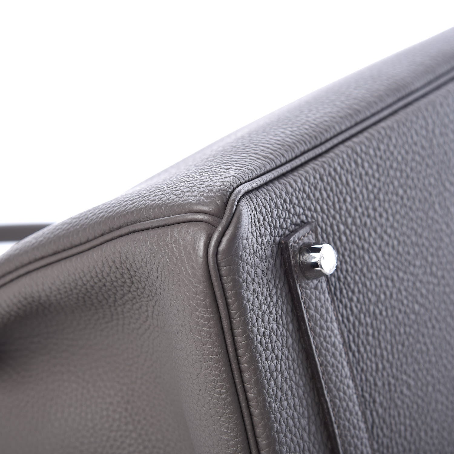 Hermes Togo Birkin 35 Etain 33 of 37