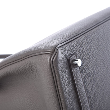 Hermes Togo Birkin 35 Etain 33 of 37