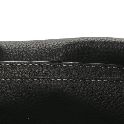 Chloe Grained Calfskin Medium Marcie Saddle Bag Black 6 of 9