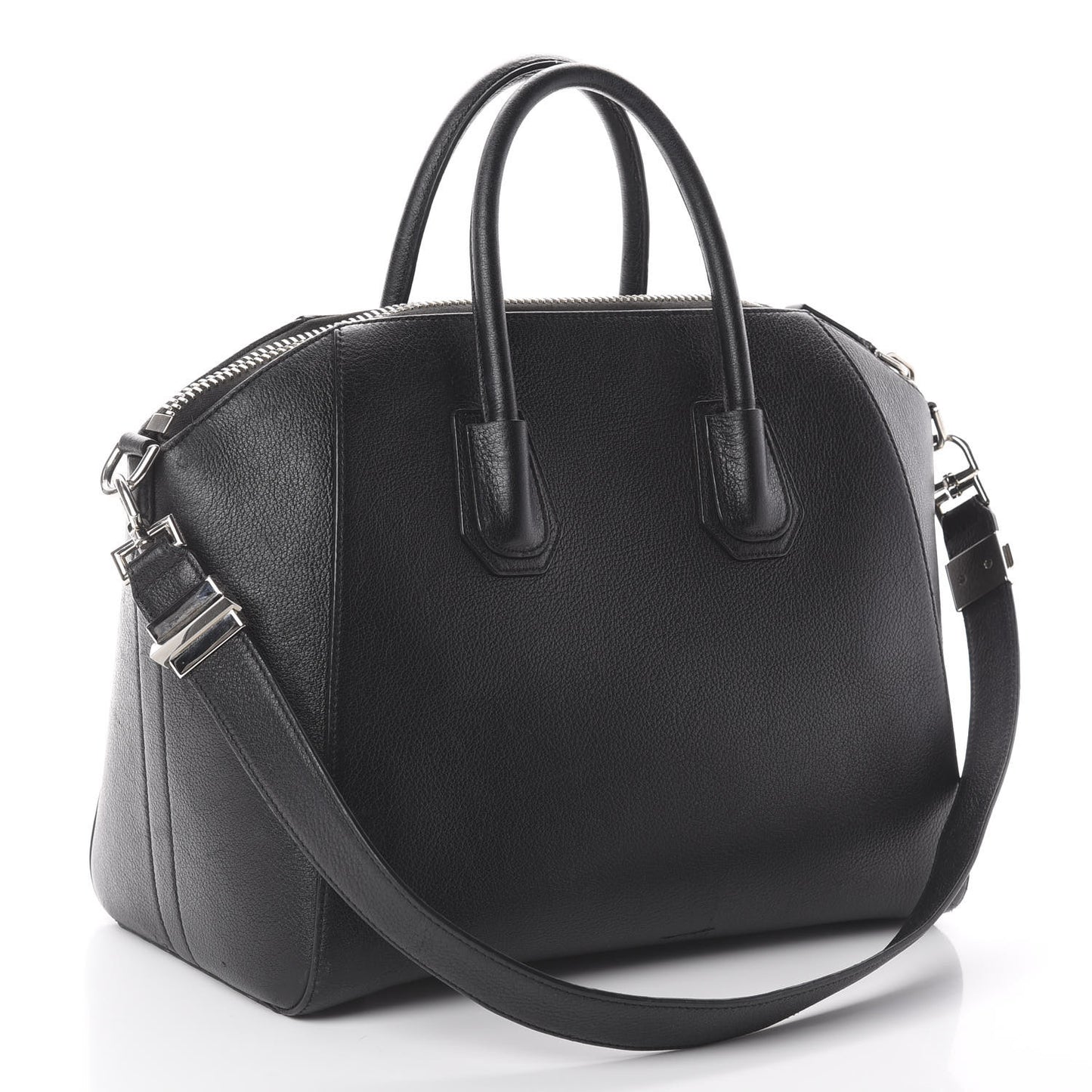 Sugar Goatskin Medium Antigona Black