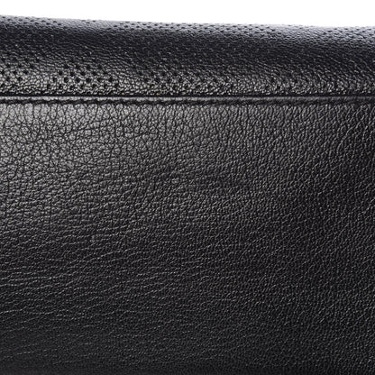 Chanel Goatskin Perforated Large CC Tote Black 10 of 10