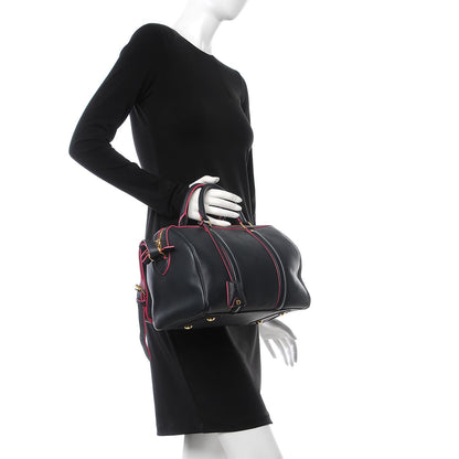 Louis Vuitton Veau Cachemire SC Bag PM Cobalt Fuchsia 3 of 11