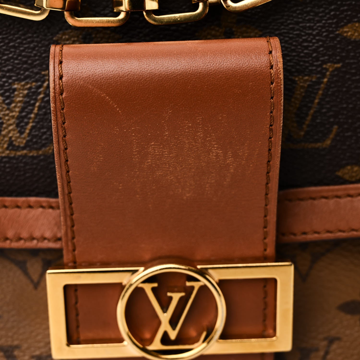 Louis Vuitton Reverse Monogram Dauphine MM 11 of 13