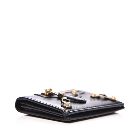 Balenciaga Agneau Giant 12 Gold Hardware Card Case Black 4 of 7