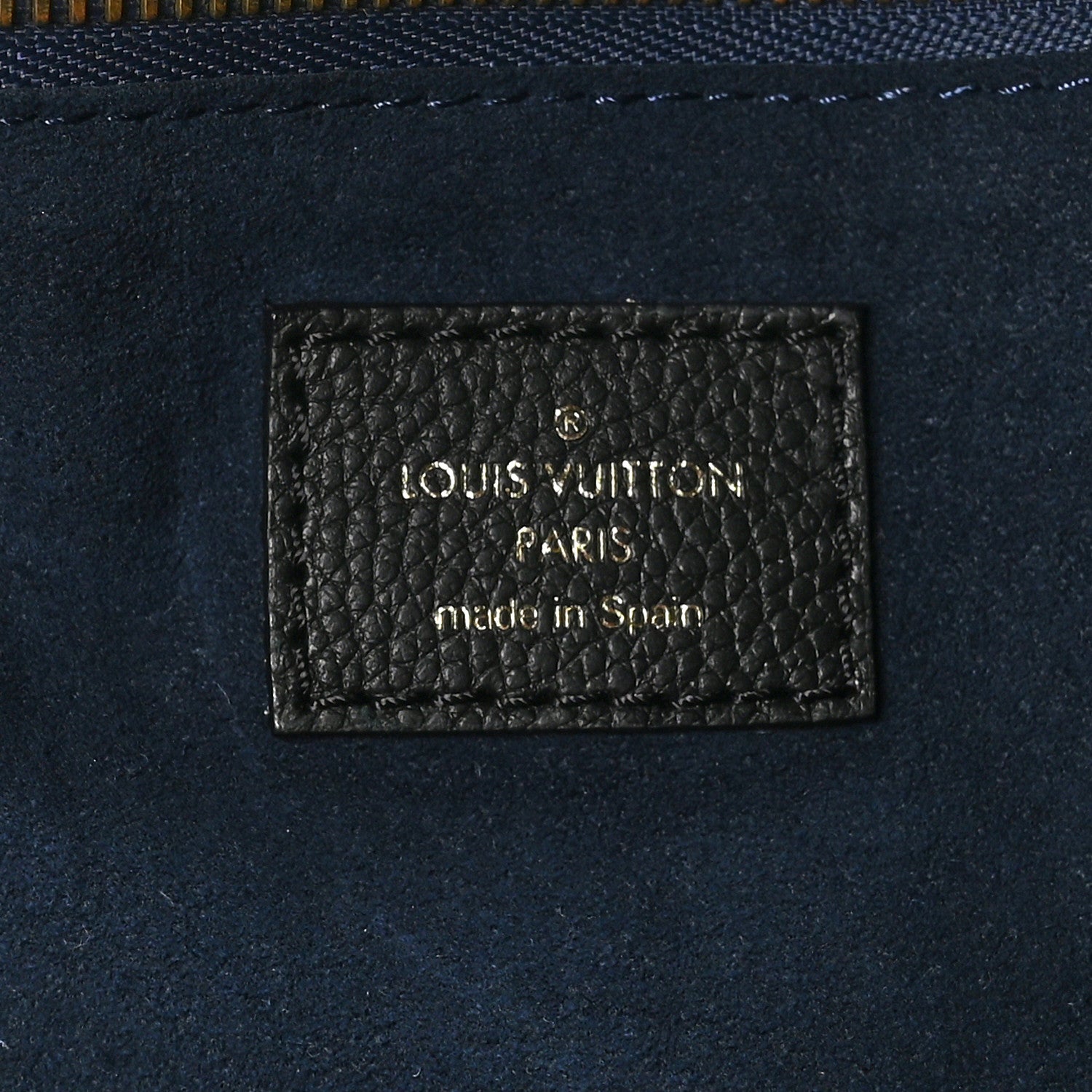 Louis Vuitton Empreinte Monogram Giant Neverfull MM Black 6 of 9