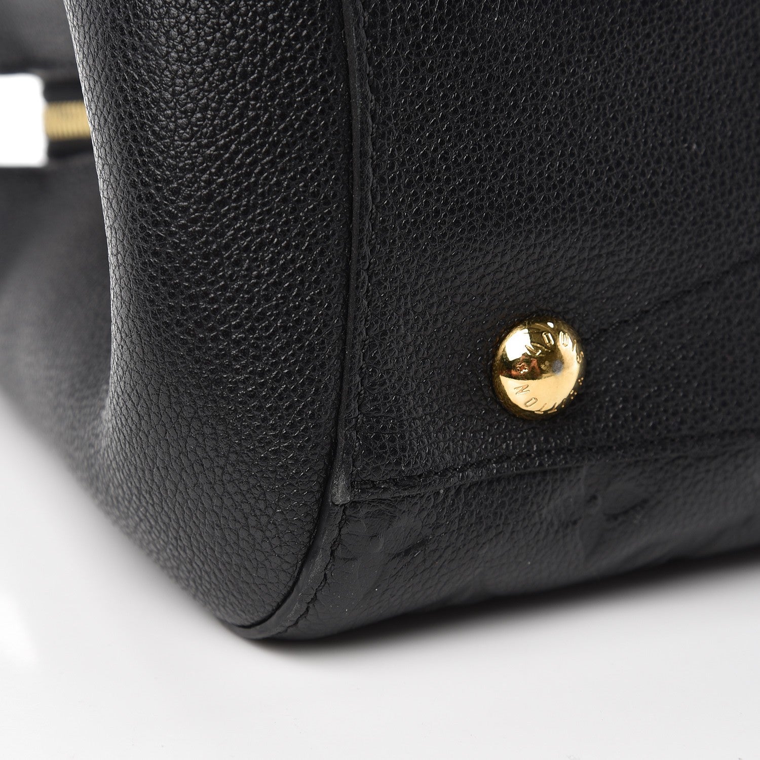 Louis Vuitton Empreinte Montaigne MM Black 9 of 10