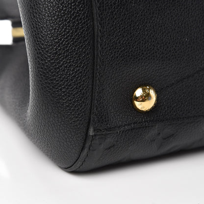 Louis Vuitton Empreinte Montaigne MM Black 9 of 10