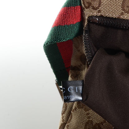 Gucci Monogram Web Belt Bag Dark Brown 9 of 9