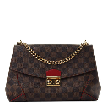 Louis Vuitton Damier Ebene Caissa Clutch Cherry 1 of 4