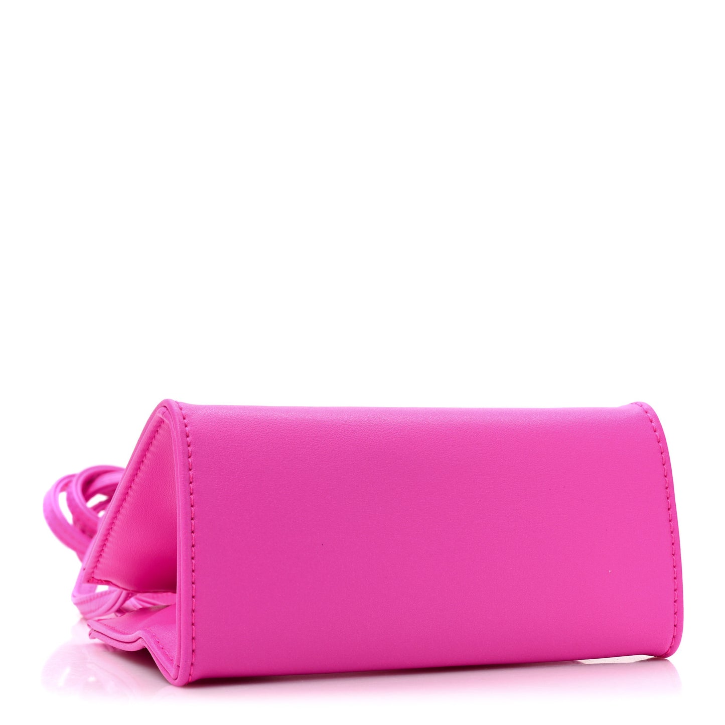 Vegan Leather Small Shopping Bag Azalea