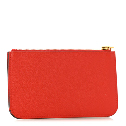 Hermes Evercolor Zipengo Chain D'Ancre Card Holder Gold 3 of 8