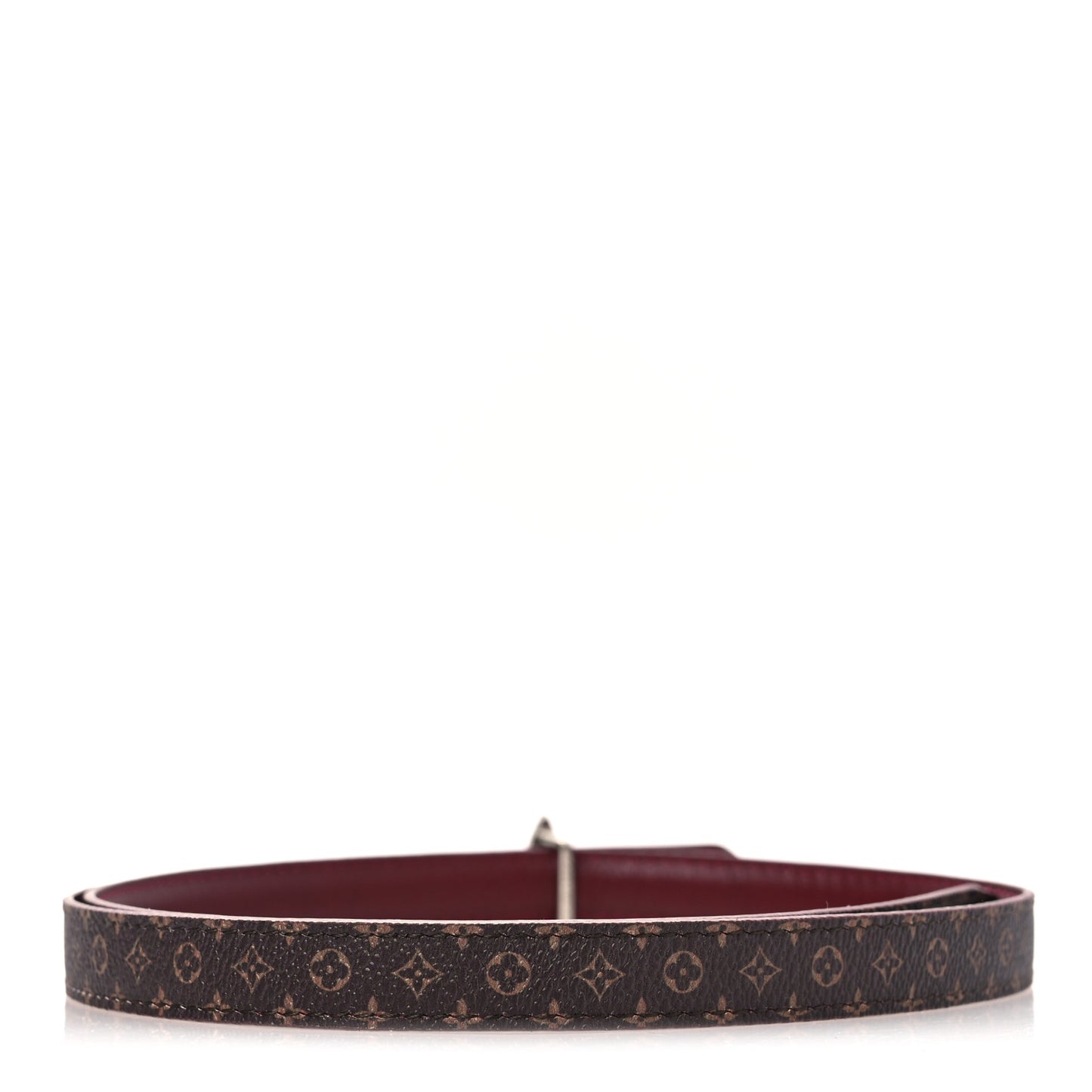 Monogram Empreinte 15mm Flowergram Reversible Belt 75 30 Burgundy