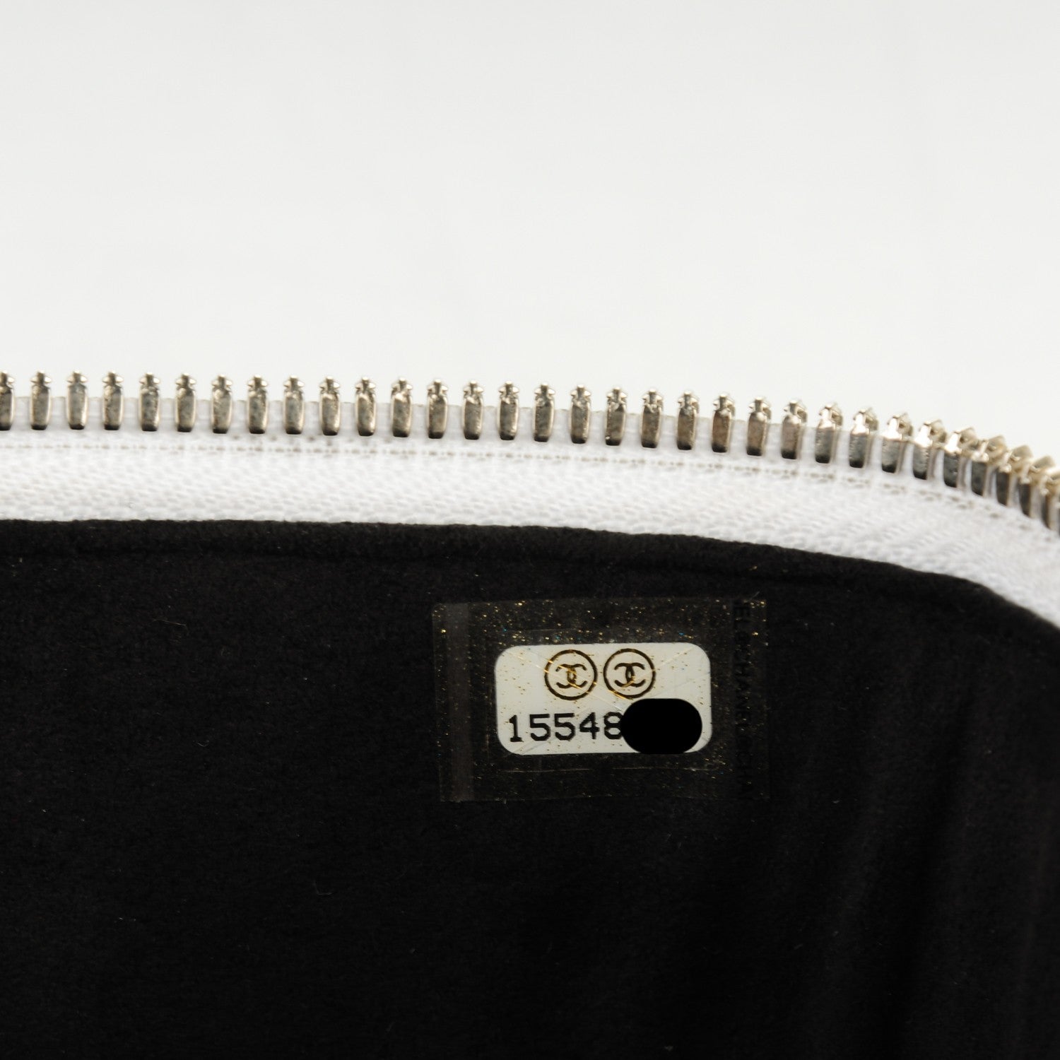 Chanel Lambskin Quilted Jewelry Case White 7 of 7