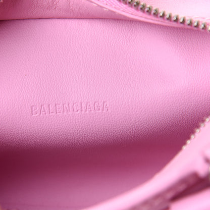 Balenciaga Smooth Calfskin Neo Classic Silver Hardware Super Nano City Crossbody Candy Pink 11 of 15