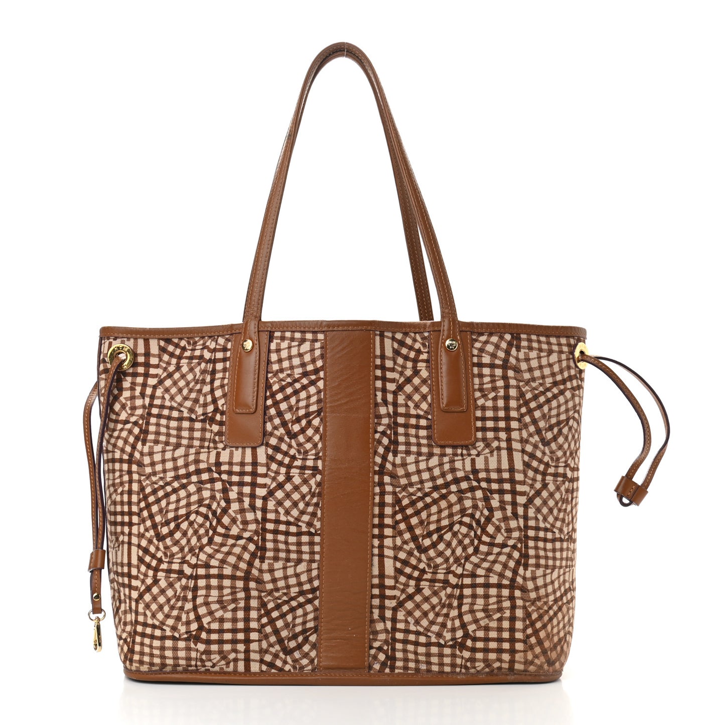 Visetos Medium Liz Reversible Shopper Tote Cognac