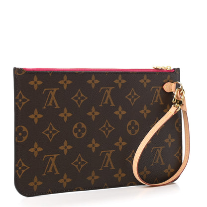 Louis Vuitton Monogram Neverfull MM GM Pochette Pivoine 2 of 4