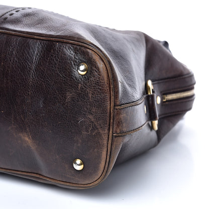 Saint Laurent Calfskin Oversized Muse Brown 9 of 25