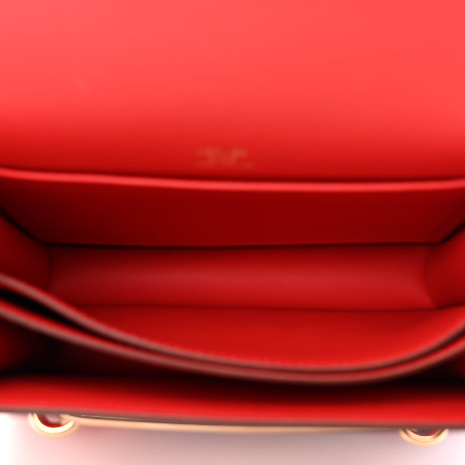 Hermes Swift Printed Eperon d'Or Mini Sac Roulis Rouge De Coeur Bleu Frida Rouge H 5 of 13