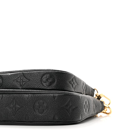 Louis Vuitton Empreinte Monogram Giant Multi Pochette Accessories Black 9 of 11