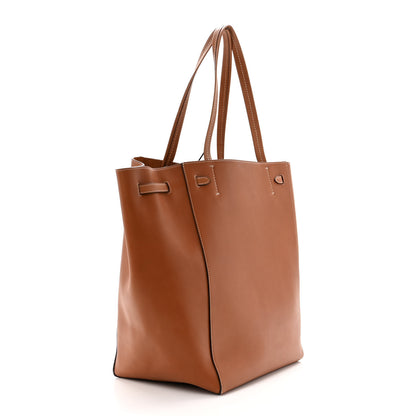 Celine Smooth Calfskin Medium Belt Cabas Phantom Brown 3 of 10