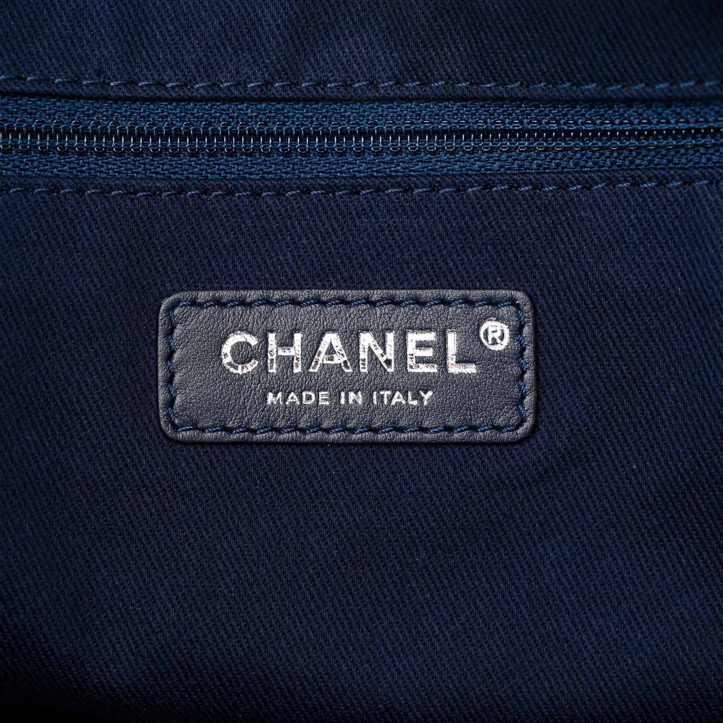 Canvas Maxi Bowling Bag Blue