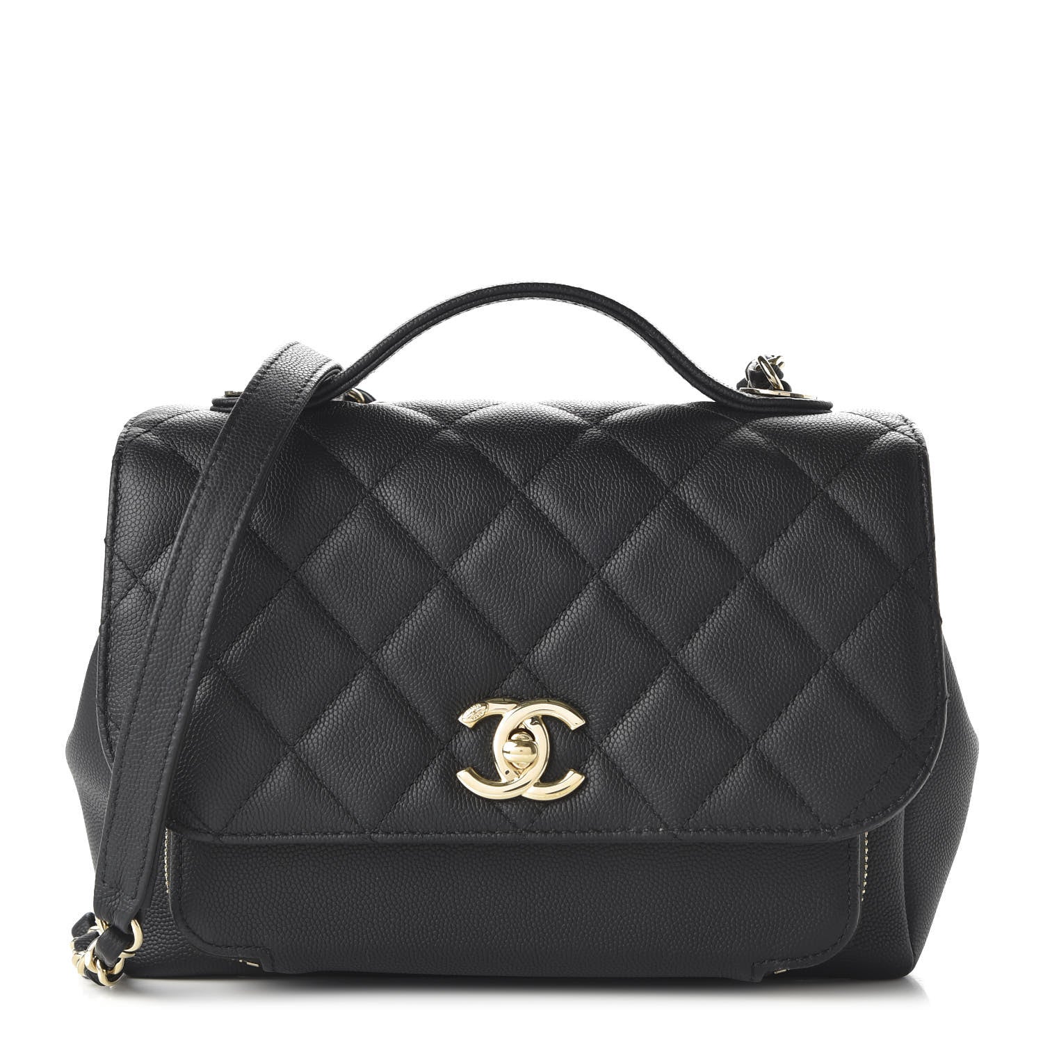 Chanel Caviar Quilted Medium Business Affinity Flap Black 1 of 10