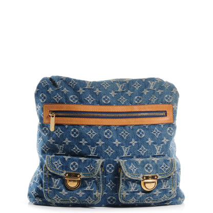 Louis Vuitton Denim Baggy GM Blue 1 of 7