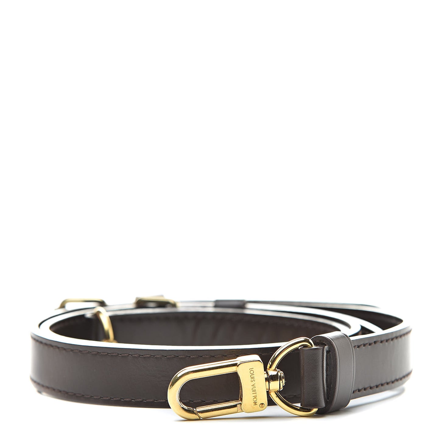 Calfskin Keepall Bandouliere Adjustable Shoulder Strap Brown